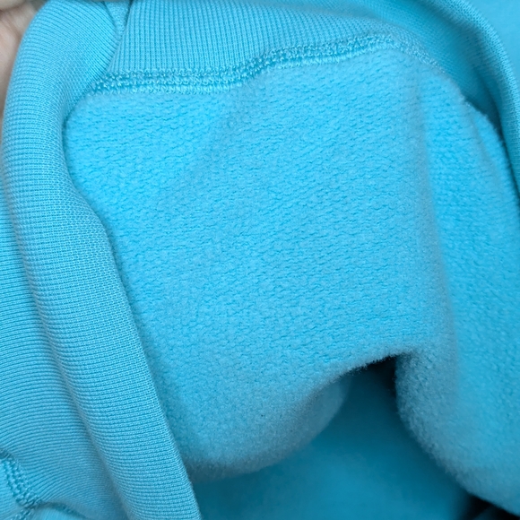 Polo Ralph Lauren Women’s Big Fit Fleece Hoodie Sweatshirt Aqua Size SP Petite - Picture 5 of 15